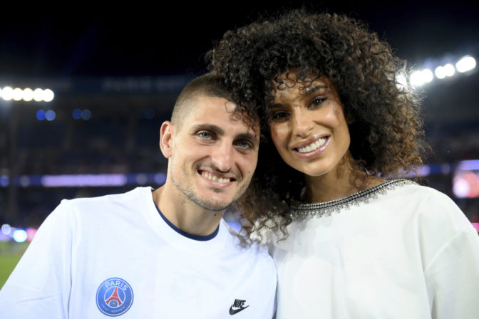 Marco Verratti so ženou