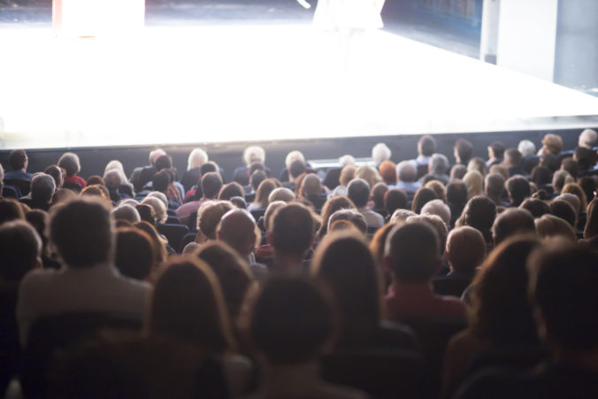 Audience at the theater