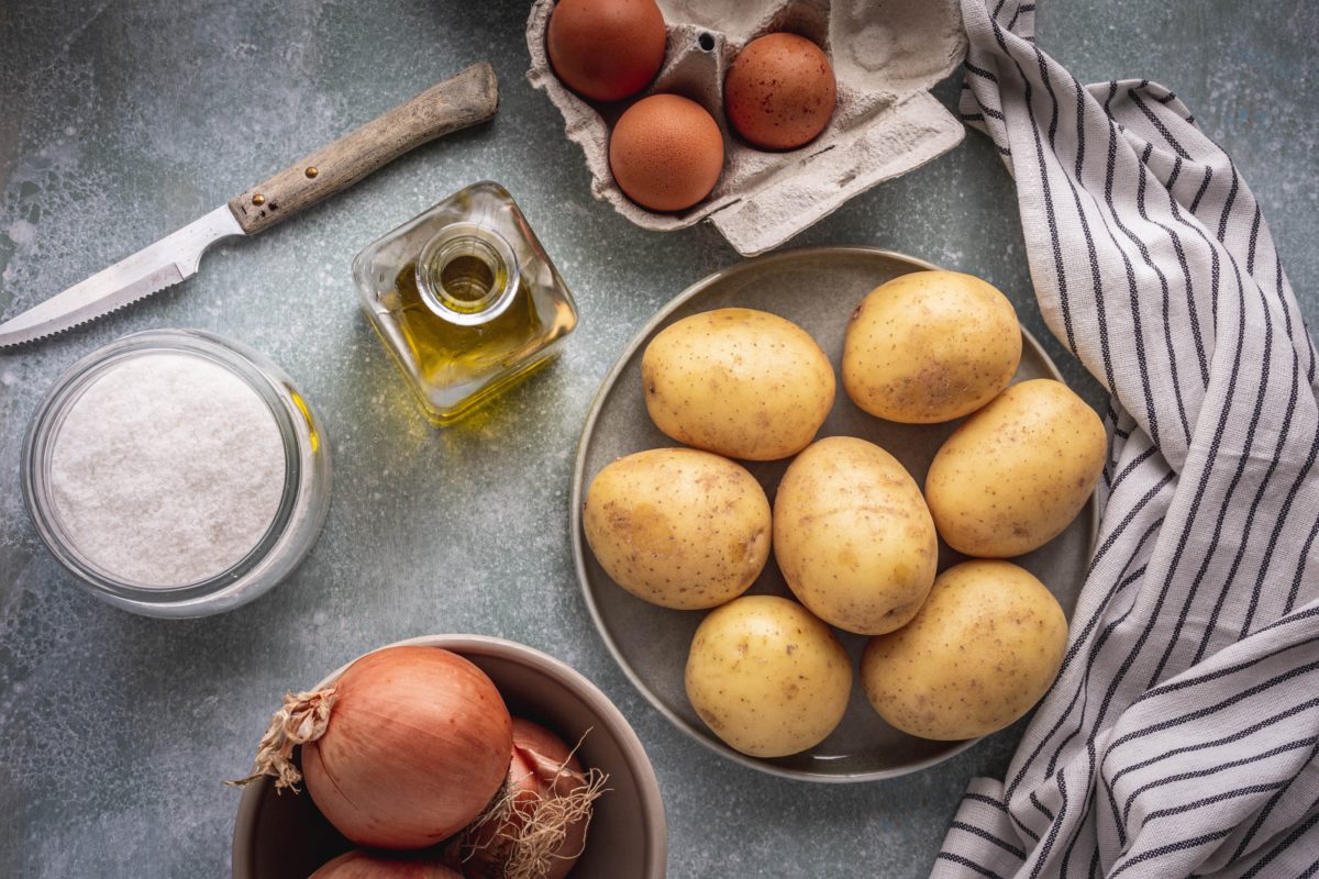 Zemiaky, vajcia, cibuľa, poľnohospodárske produkty