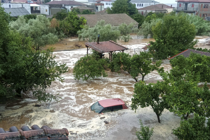 Záplavy, Grécko