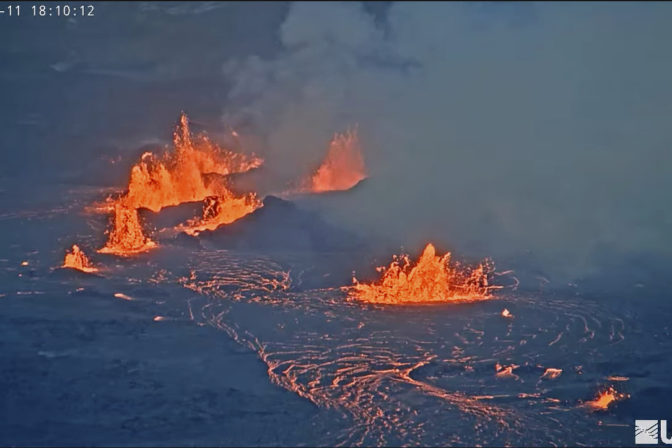 Havaj, sopka Kilauea