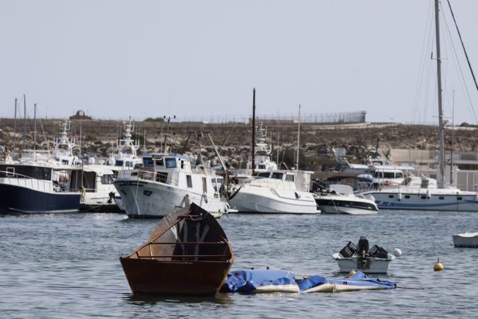Taliansko, migranti, Lampedusa