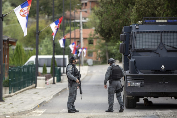 Kosovo, Srbsko, kosovskí policajti
