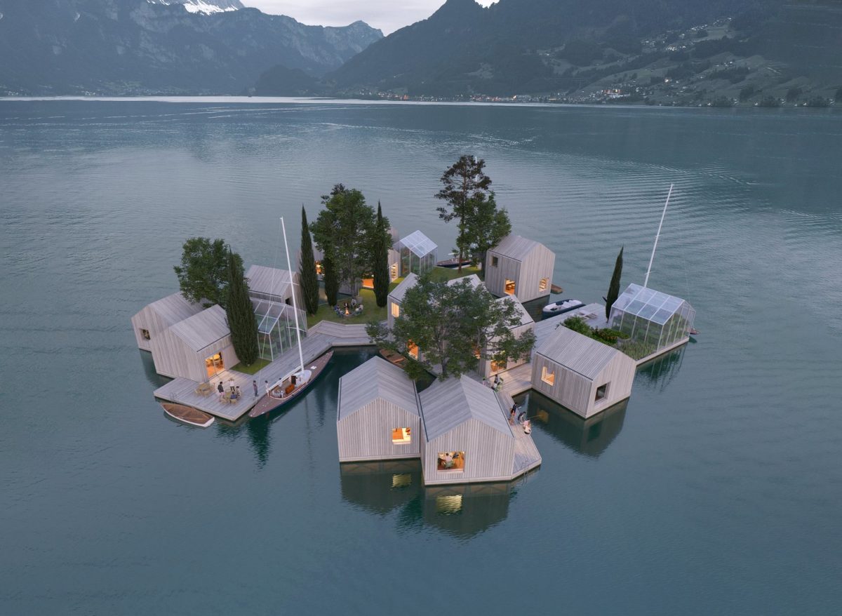 "Land on Water"