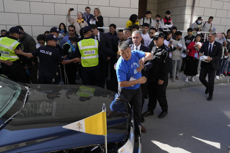 Mongolsko, pápež František