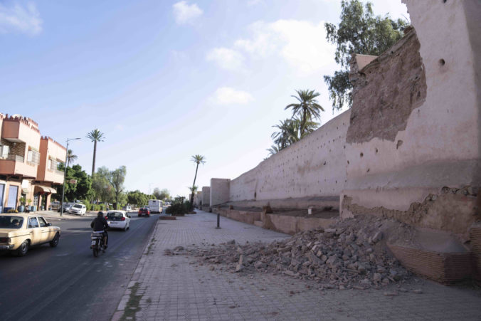 zemetrasenie, maroko