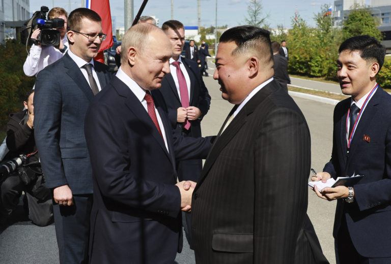 Vladimir Putin, Kim Čong-un