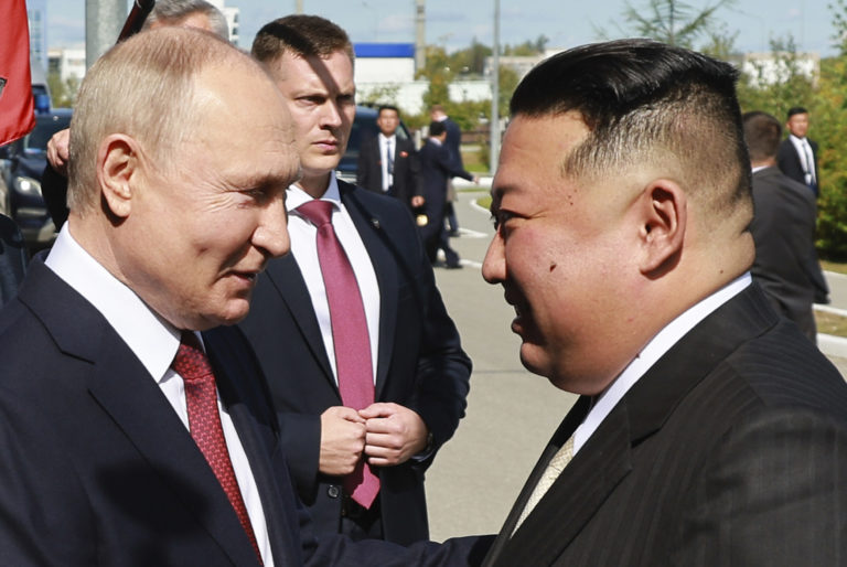 Vladimir Putin, Kim Čong-un