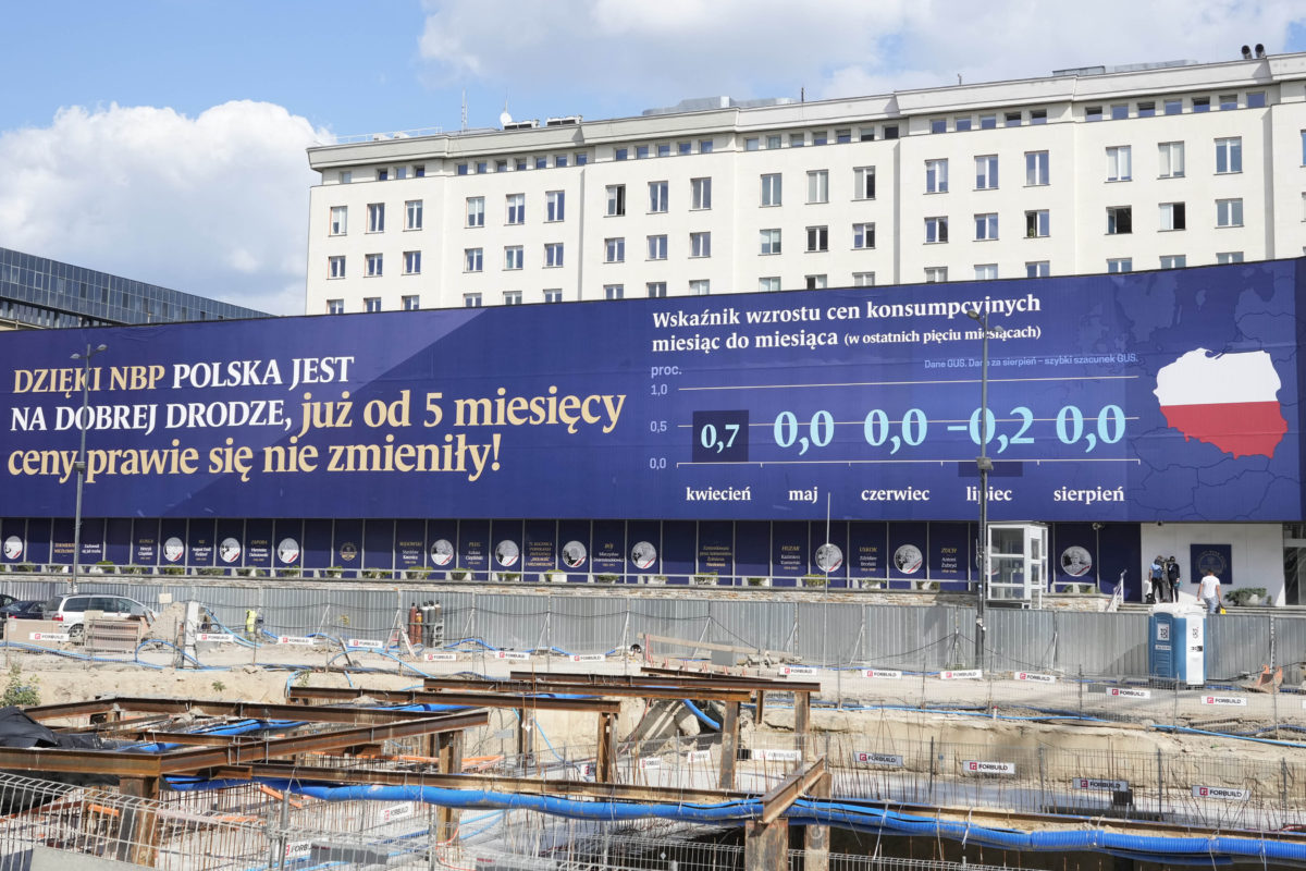 Národná banka Poľska, inflácia