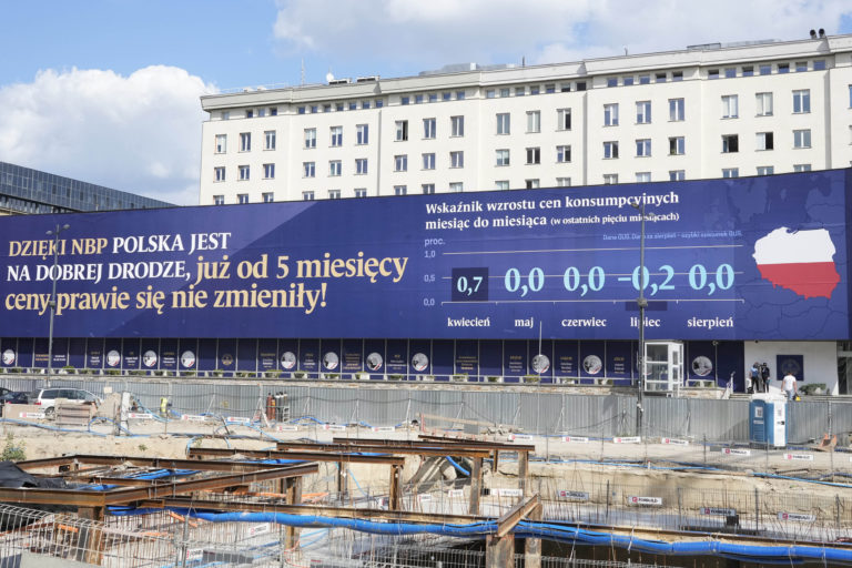 Národná banka Poľska, inflácia