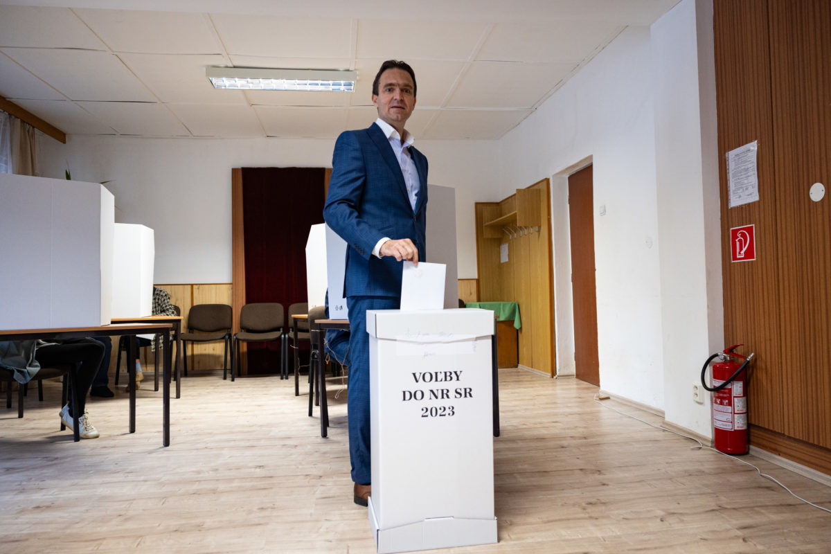 VOĽBY: Volebný akt Ľudovíta Ódora