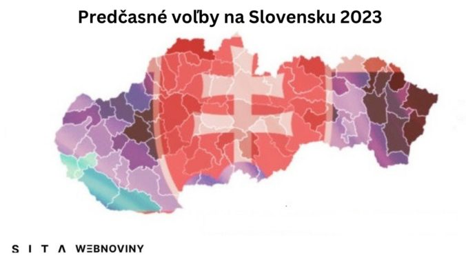 Predčasné voľby na Slovensku 2023, výsledky mestá a kraje