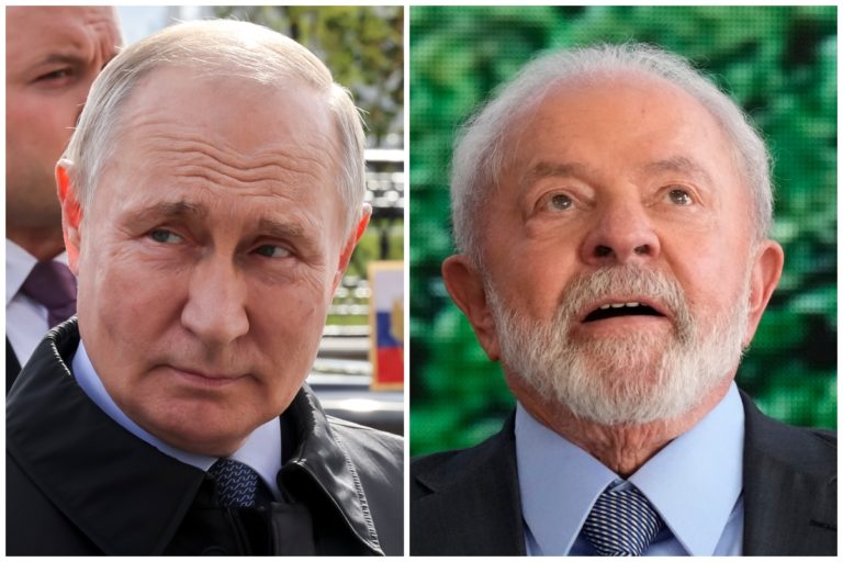 Putin, Lula da Silva