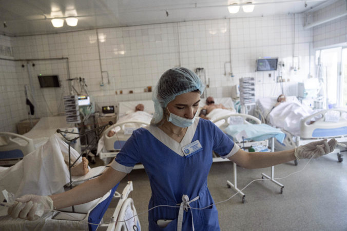 Vojna na Ukrajine, nemocnica