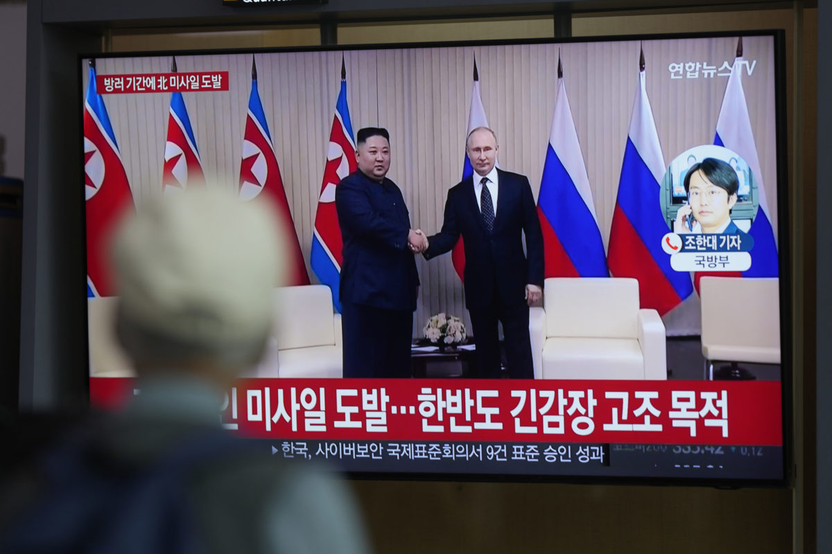 Vladimir Putin, Kim Čong-un