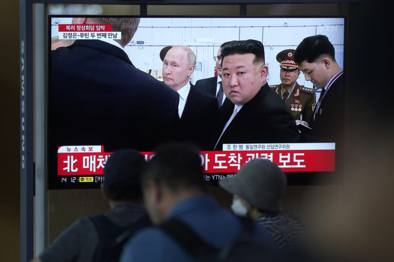 Vladimir Putin, Kim Čong-un