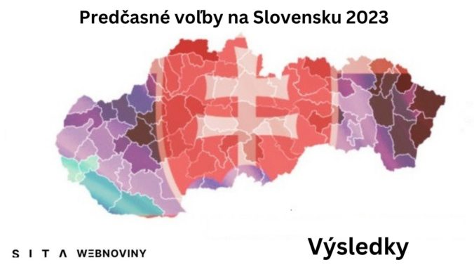 Výsledky predčasných volieb na Slovensku 2023