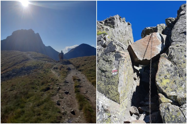 Západné Tatry, pád skál