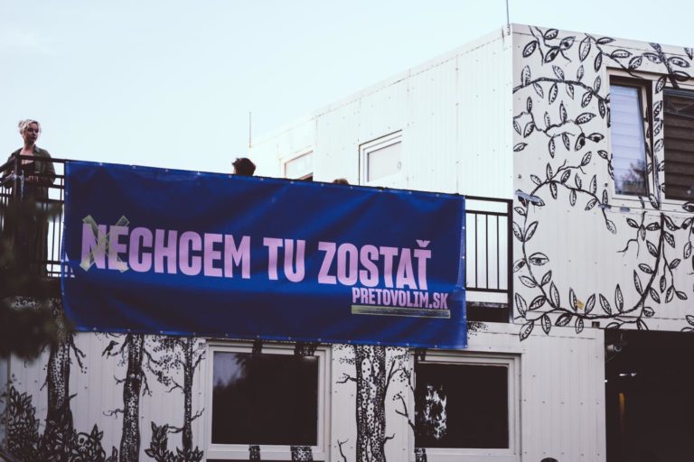 Mladí voliči, kampaň Chcem tu zostať