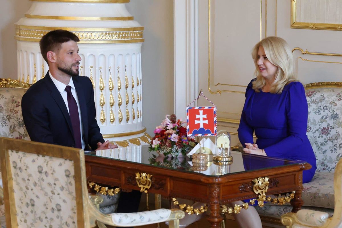 Michal Šimečka a Zuzana Čaputová