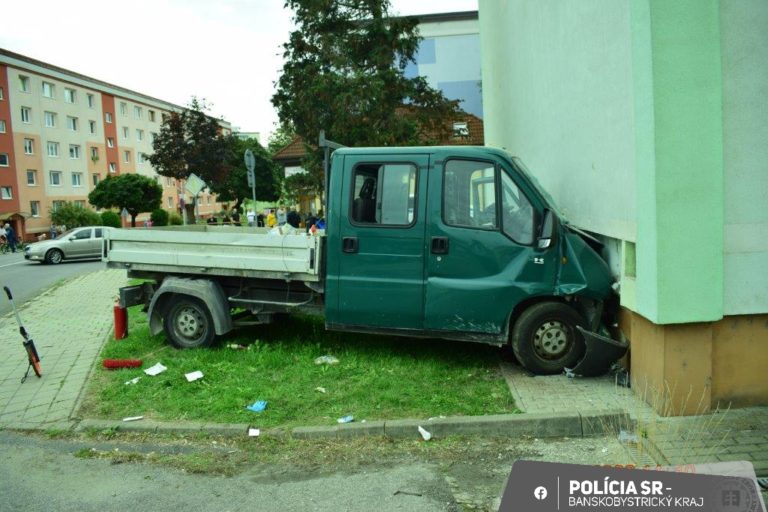 Detva, dopravná nehoda