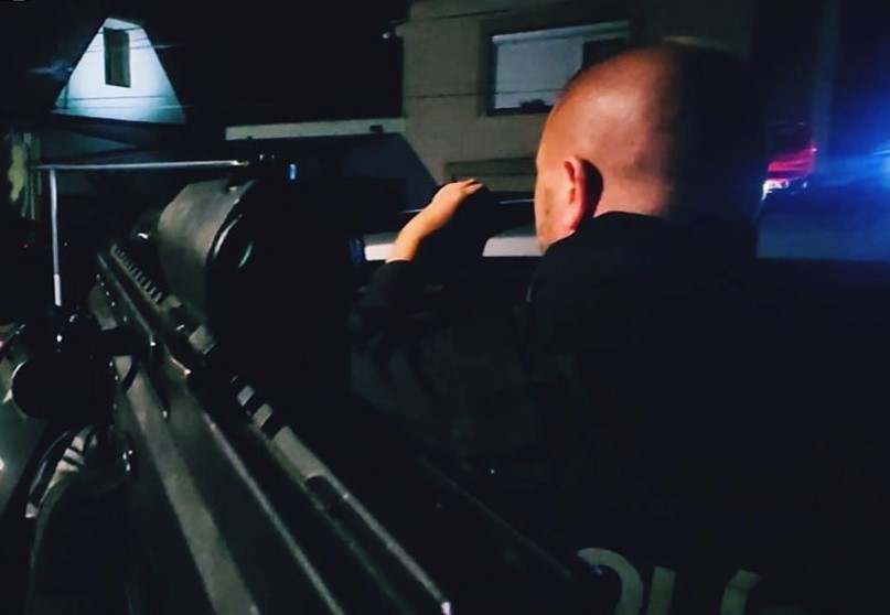 Polícia, streľba, Hontianske Tesáre
