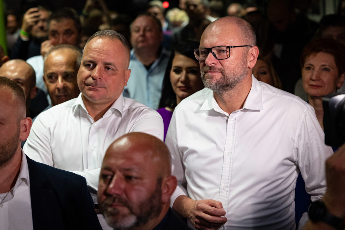 VOĽBY: Volebná noc v centrále strany SAS