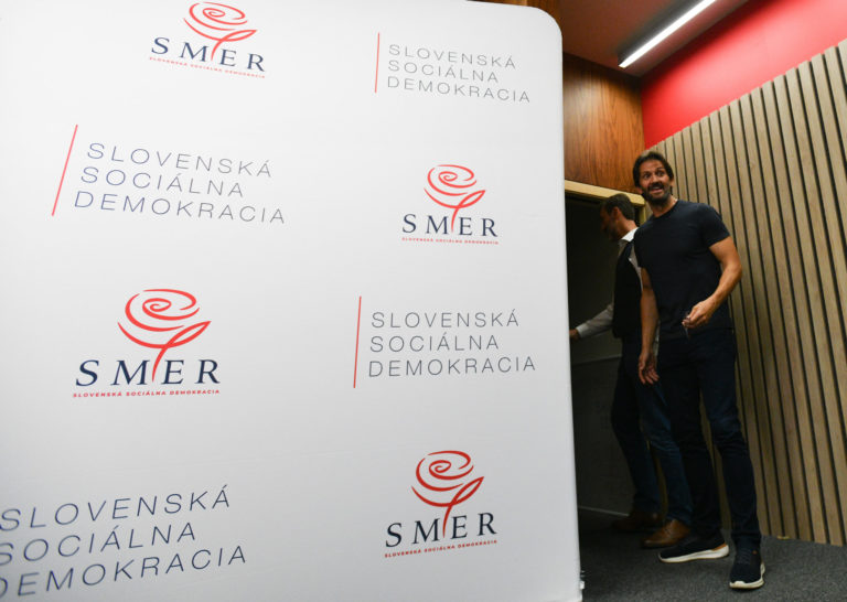VOĽBY: Volebná noc v centrále strany SMER SSD