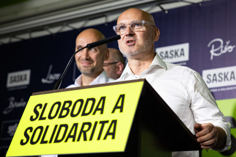 VOĽBY: Volebná noc v centrále strany SAS