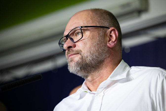 VOĽBY: Volebná noc v centrále strany SAS