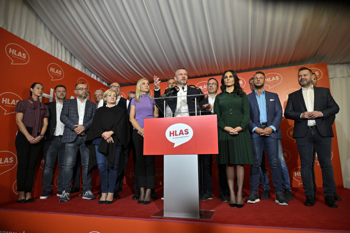 VOĽBY: Volebná noc strany HLAS SD