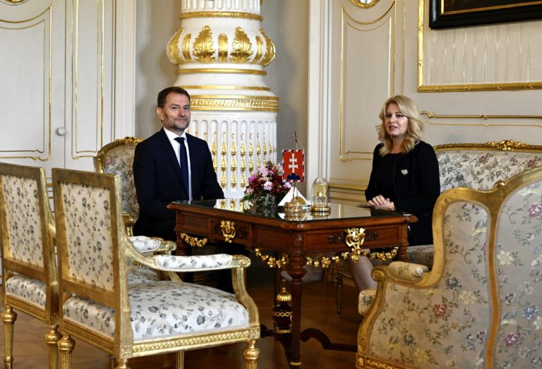 PREZIDENT: Prijatie predsedu OĽANO a priatelia