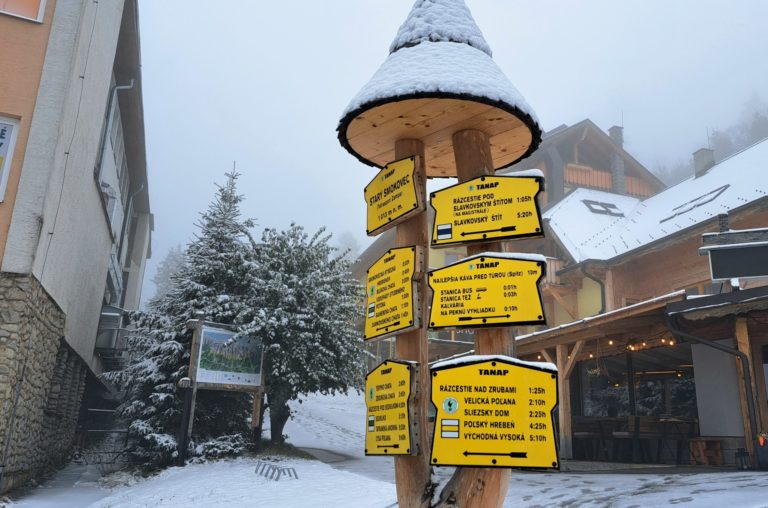 VYSOKÉ TATRY: Prvý sneh