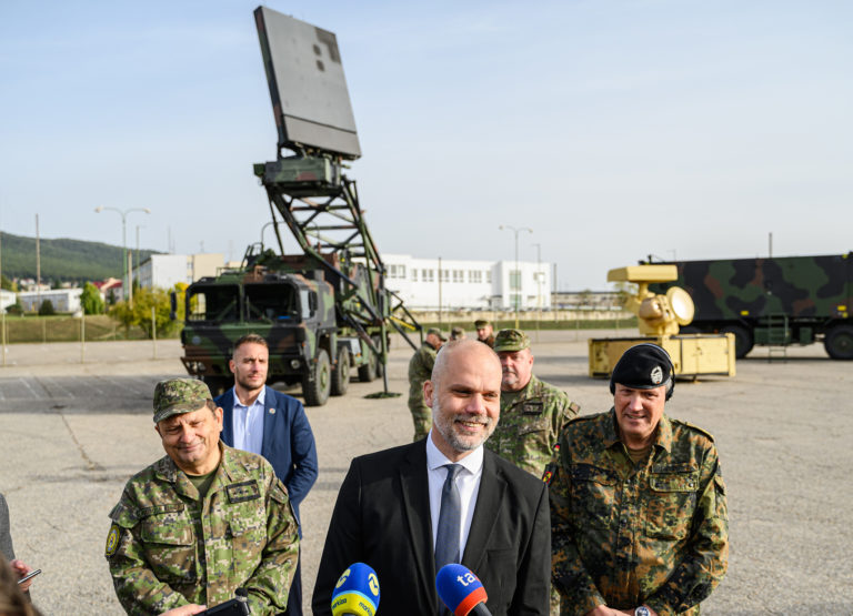 MO SR: Odovzdanie systému PVO Mantis