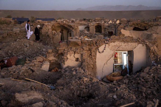 Afganistan, zemetrasenie