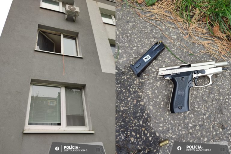 Streľba, Bratislava, polícia