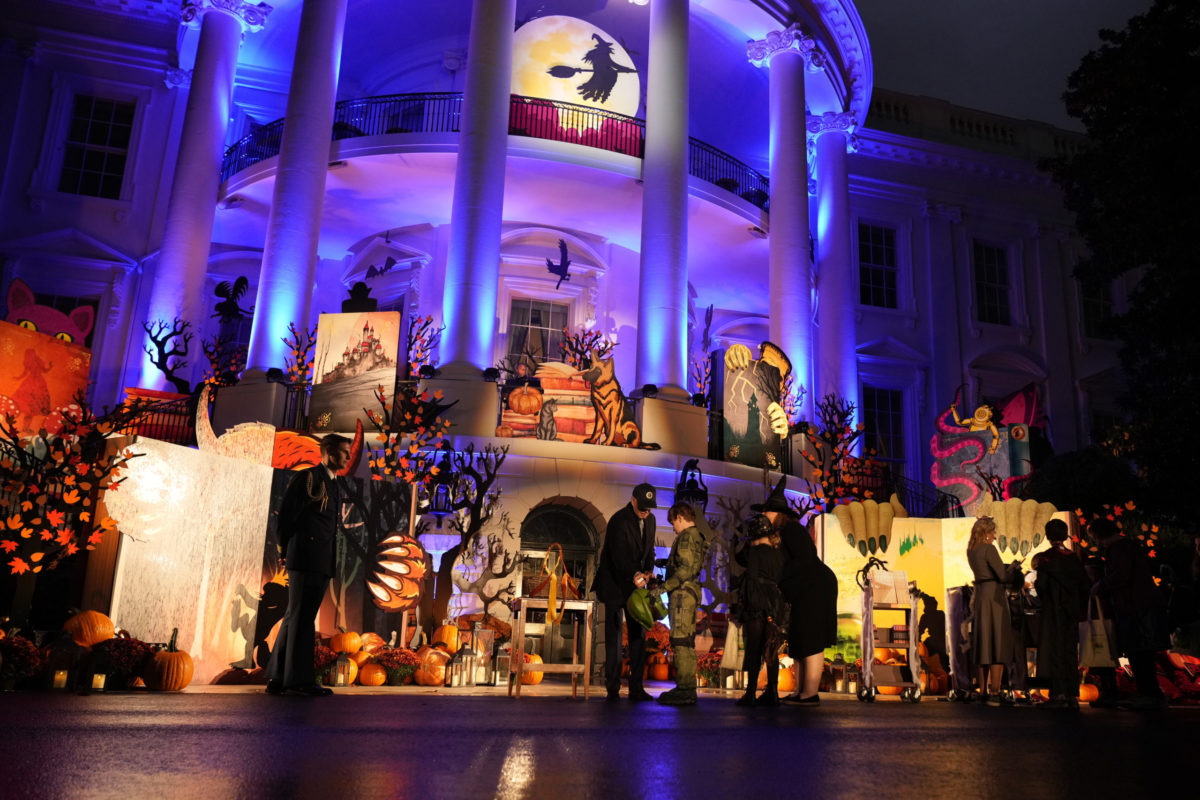 Joe Biden, Jill Biden, Halloween