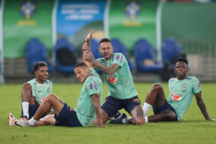 Rodrygo, Richarlison, Neymar, Vinicius Junior