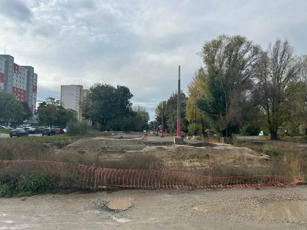 Električka v Petržalke