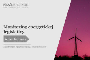 Monitoring energetickej legislatívy september 2023