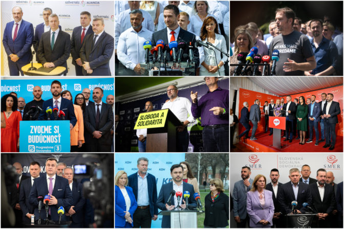 Politické strany nad 3 %