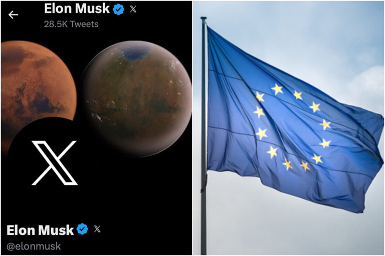 Sociálna sieť X, európska únia