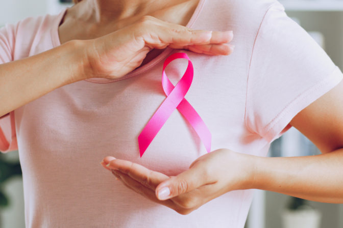 Rakovina prsníka, prevencia, Ružový október