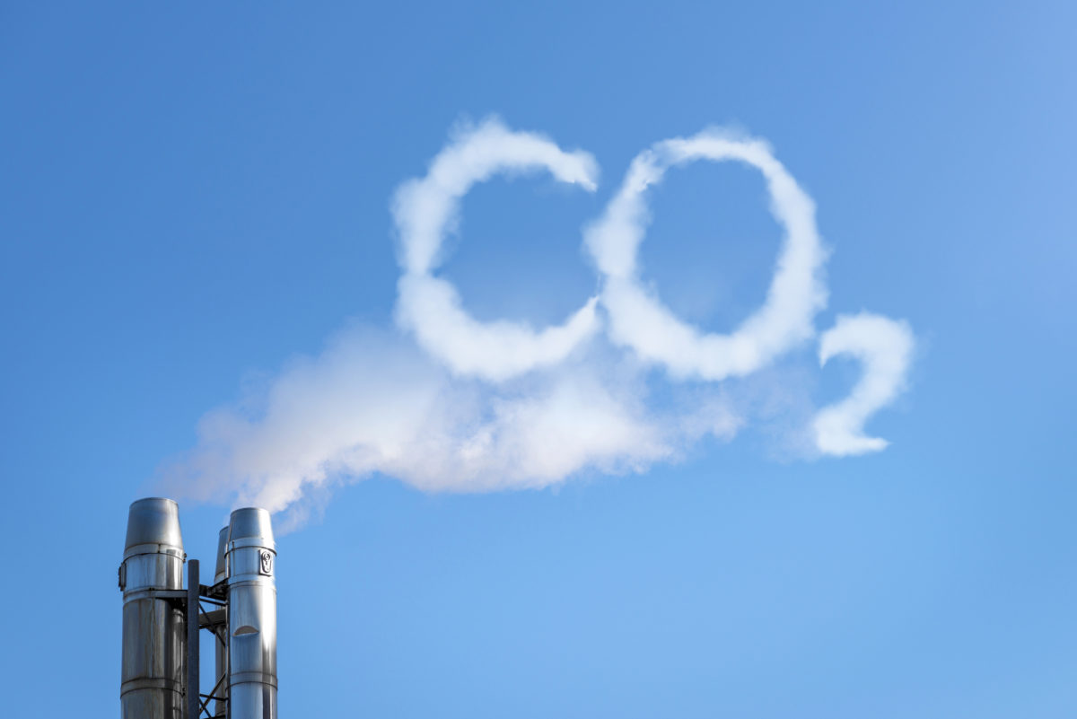 Oblaky, CO2