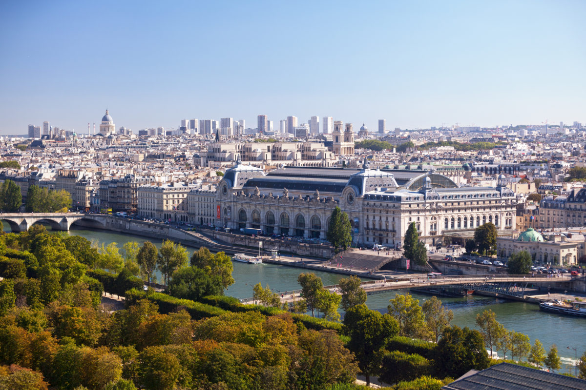 Aerial view of the Musée d’Orsay