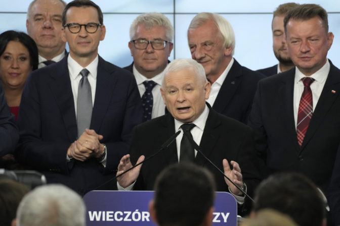 Líder PiS Jaroslaw Kaczynski