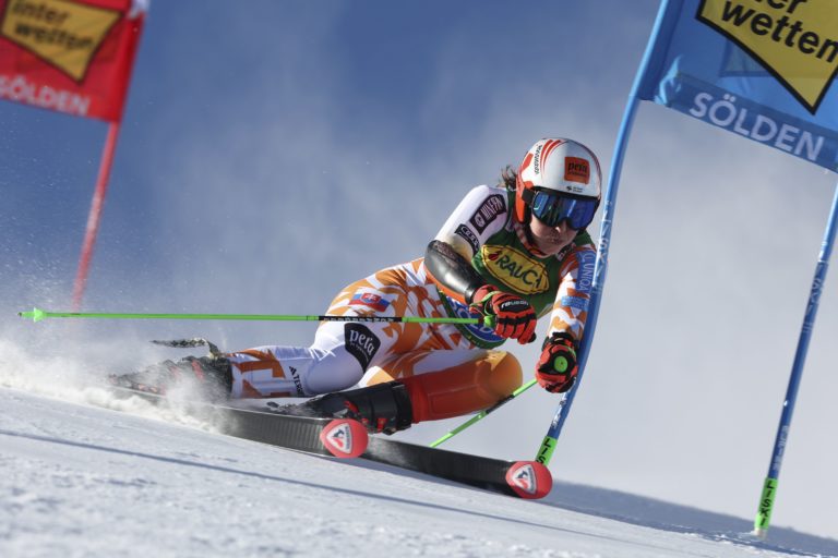 Petra Vlhová Solden obrovský slalom
