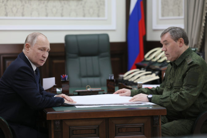 Putin, Gerasimov