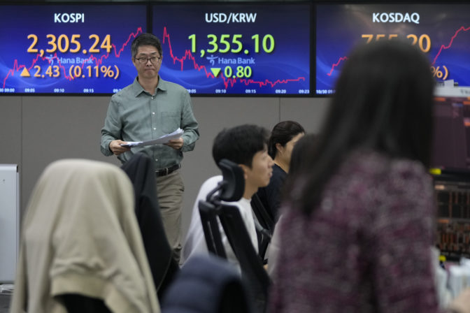 akcie, burzy, ázijský akciový trh