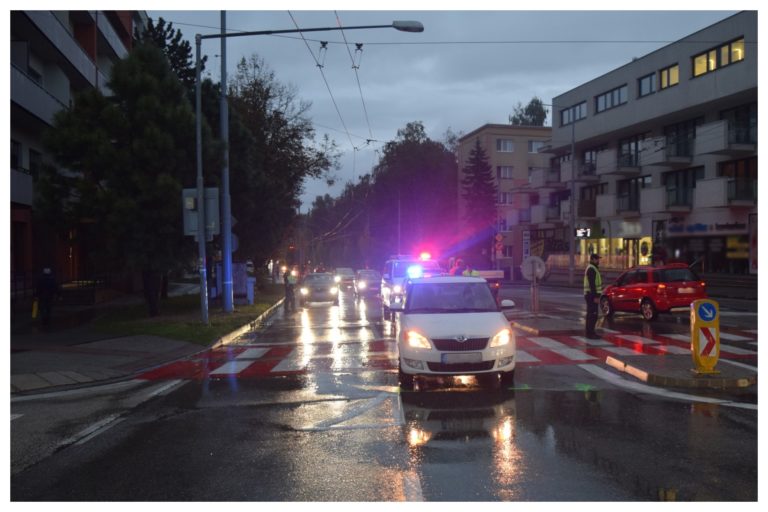 Žilina, dopravná nehoda